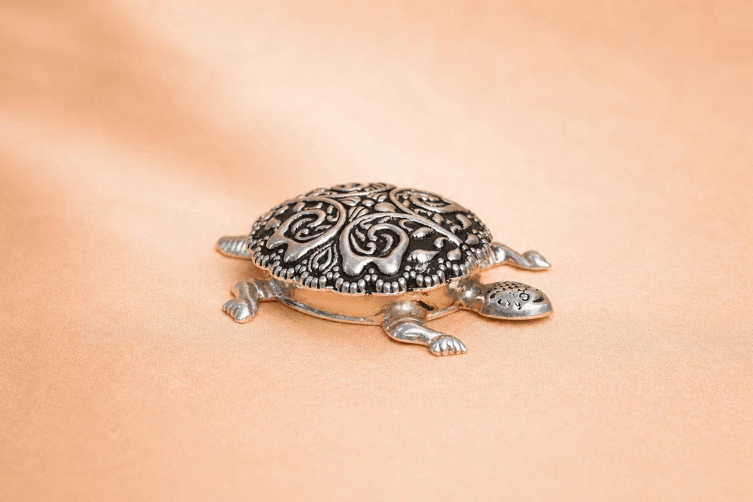 SILVER KURMA TORTOISE